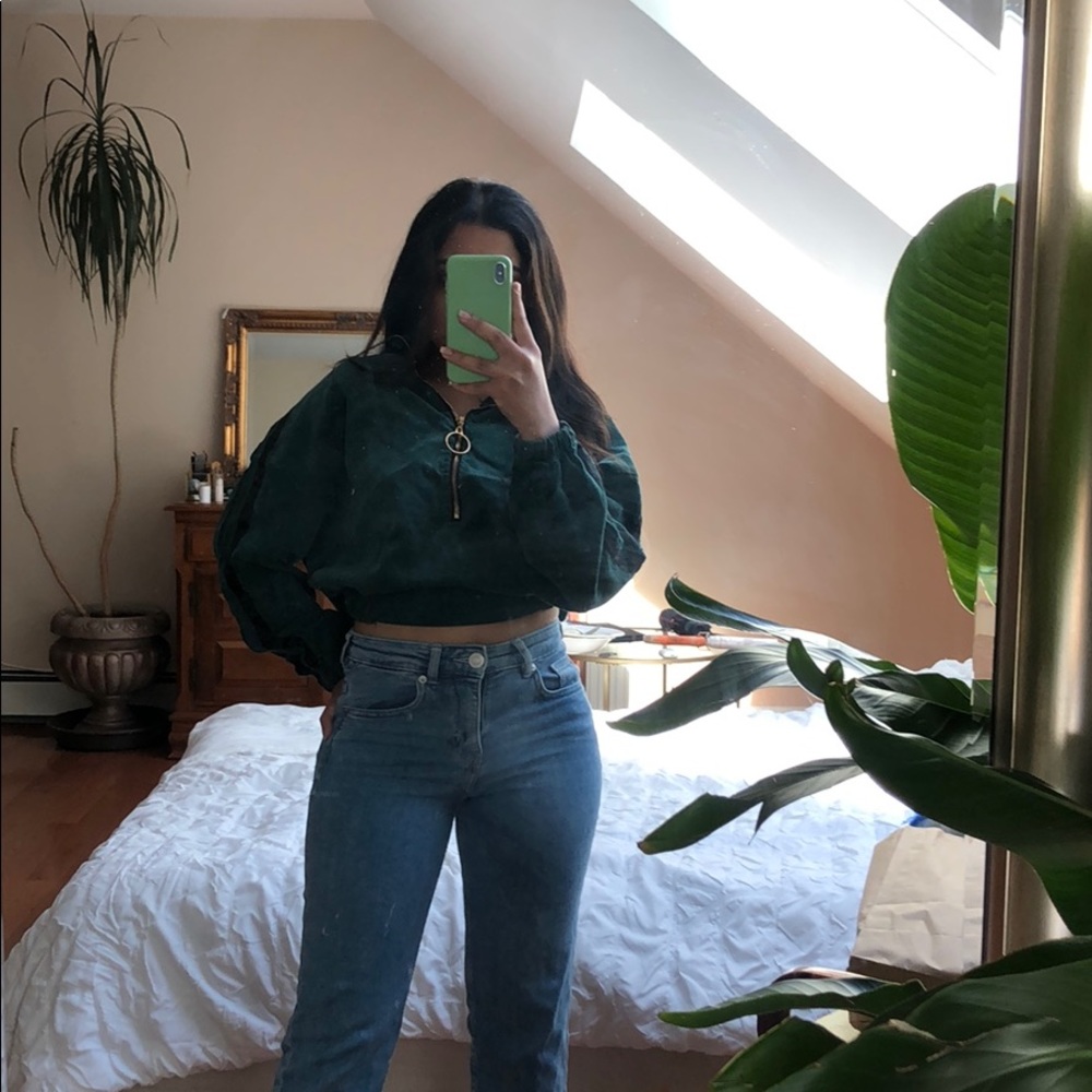 Corduroy sweatshirt